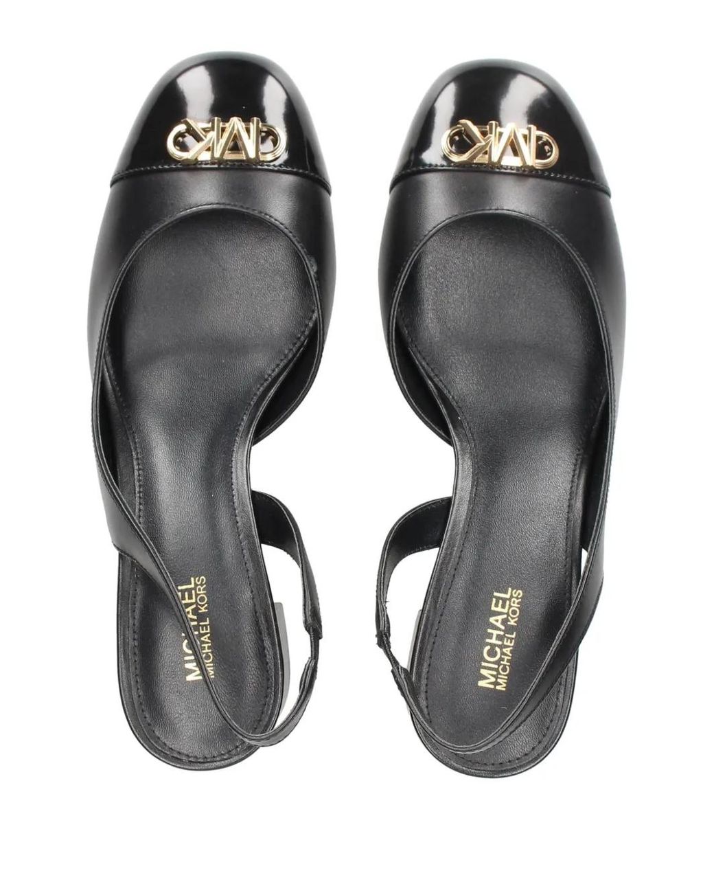 MICHAEL Michael Kors Black 70Mm Leather Pumps