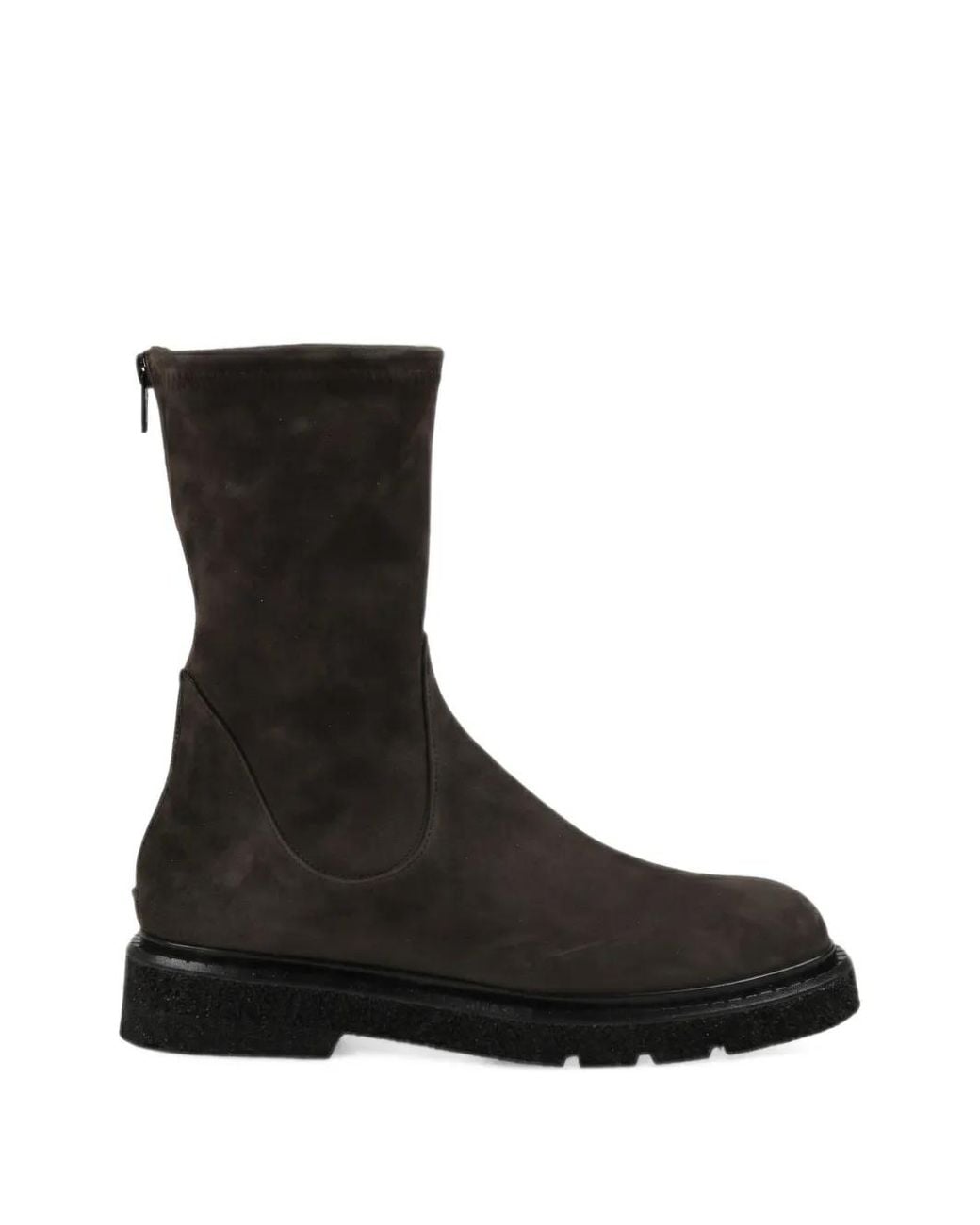 Guglielmo Rotta Black Krisalyn Stretch-Suede Ankle Boots