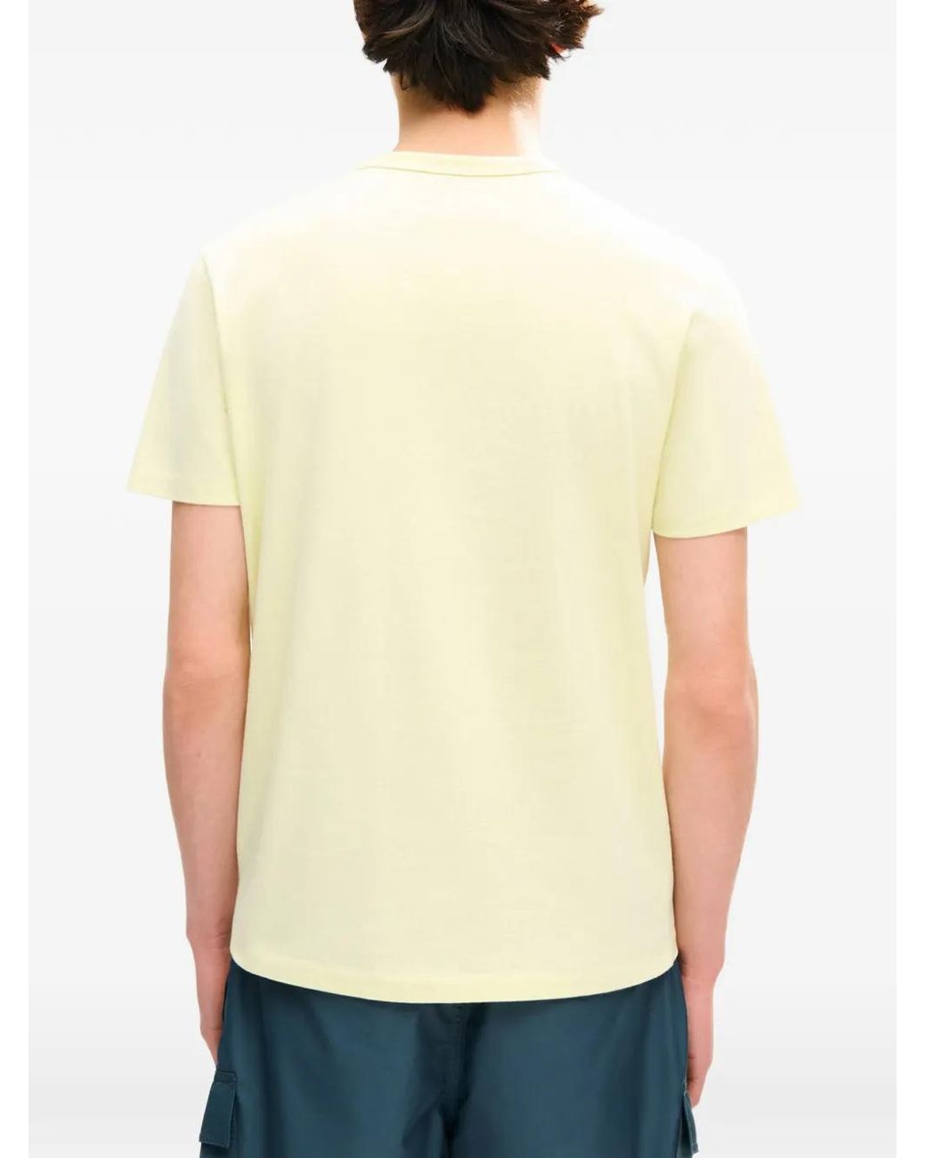 KENZO Yellow Sounds Embroidered T-Shirt for men