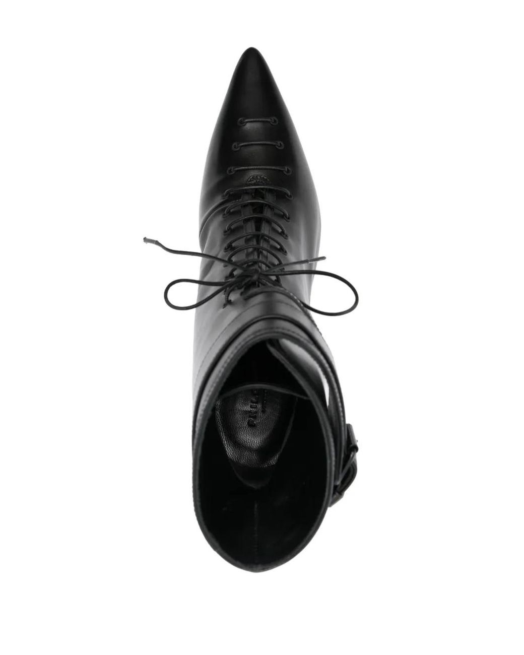 Philosophy Di Lorenzo Serafini Black 100Mm Leather Ankle Boots
