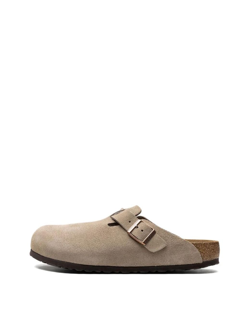 Birkenstock Brown Boston Soft Footbed Clogs for men