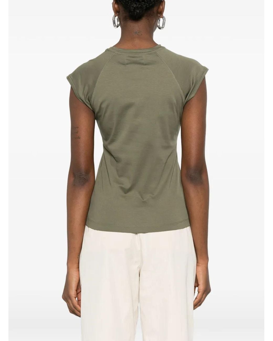 Psophia Green Raglan-Sleeve T-Shirt