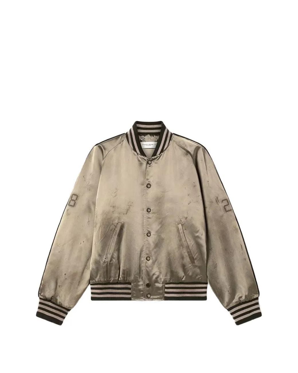 Golden Goose Deluxe Brand Natural Bomber Jacket