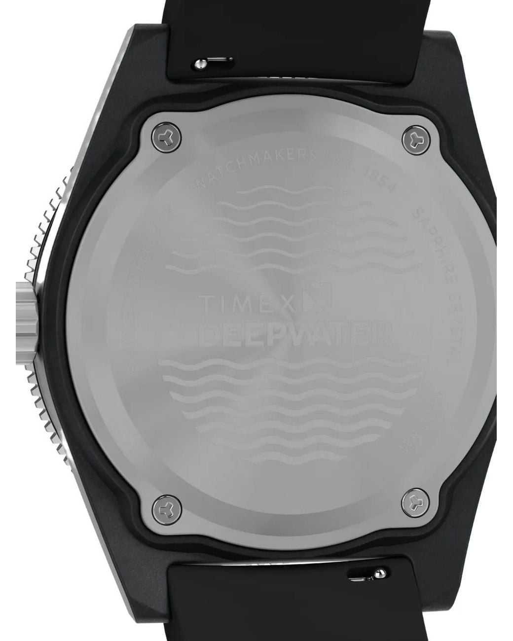 Timex Black Deepwater 43Mm for men