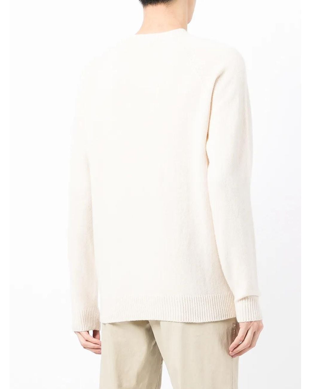 Sunspel White Sweater for men