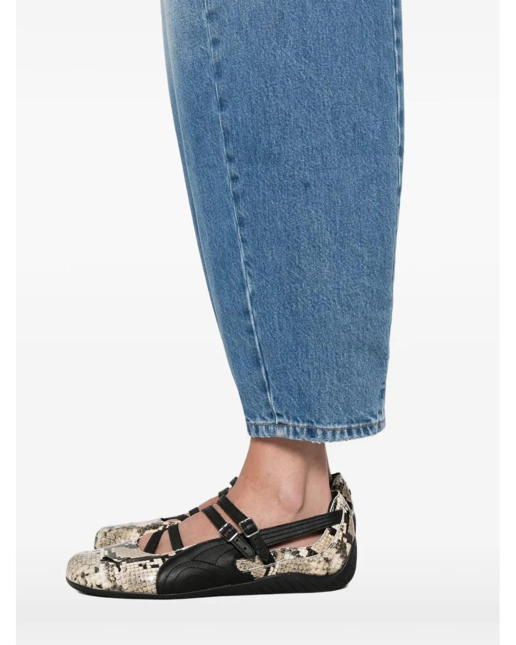 ViCOLO Blue Barrel Jeans