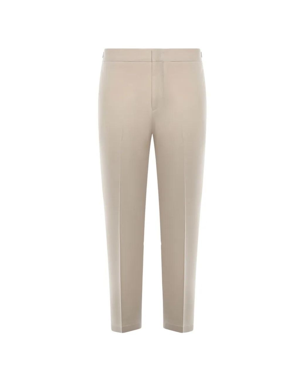 BE ABLE Natural Pleated Welt Trousers for men