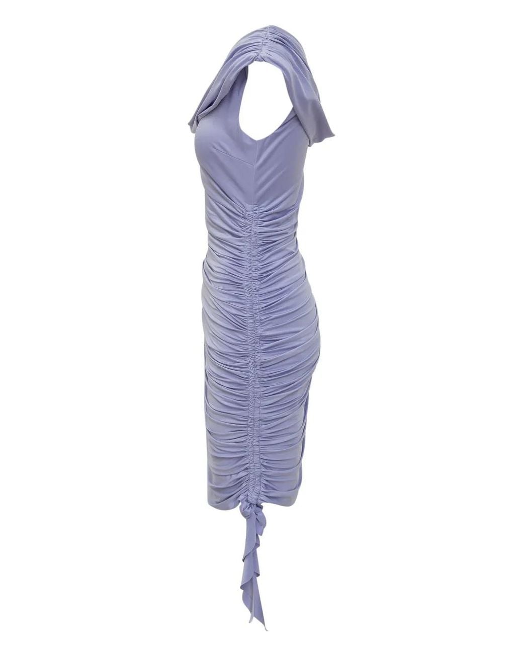 De La Vali Purple Eclair Dress