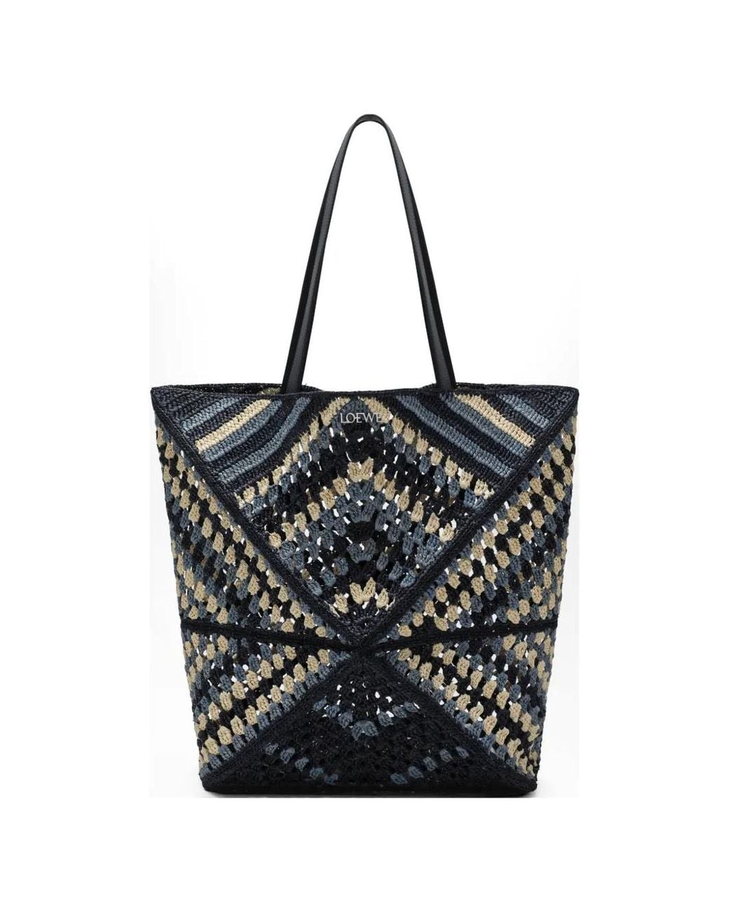 Loewe Black Xl Puzzle Fold Tote