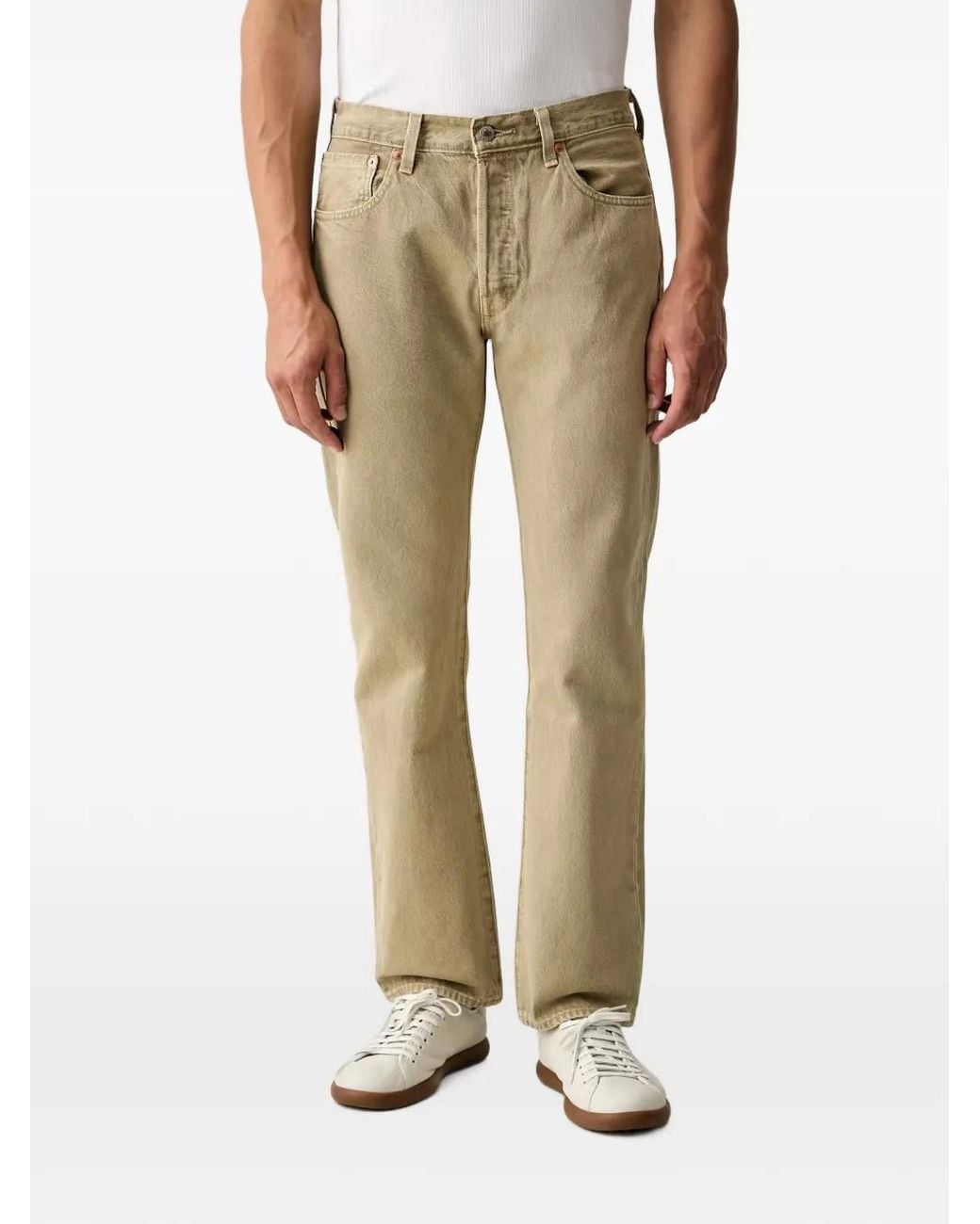 Vaqueros 501 Levi's de hombre de color Natural