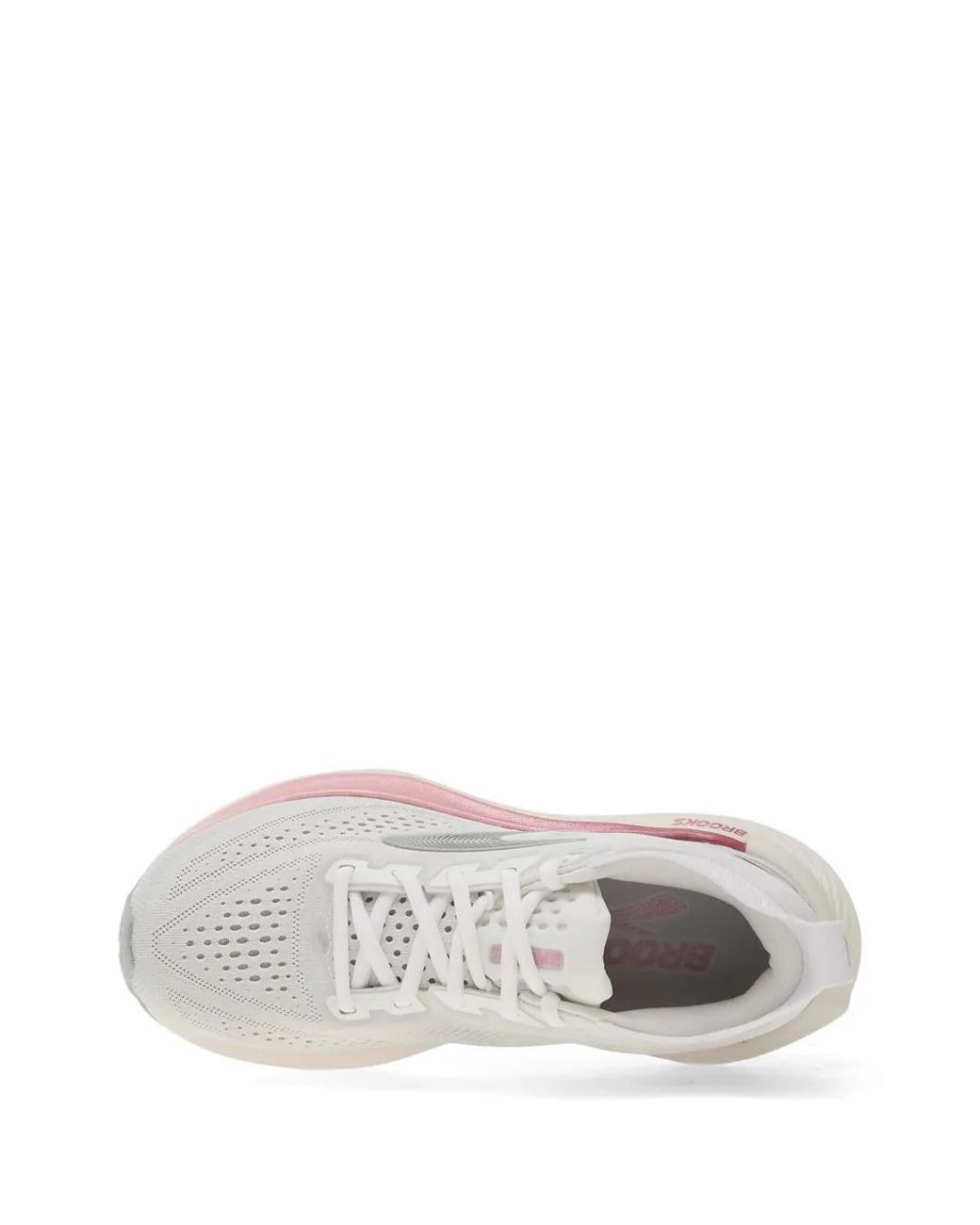 Brooks White Glycerin 23 Sneakers