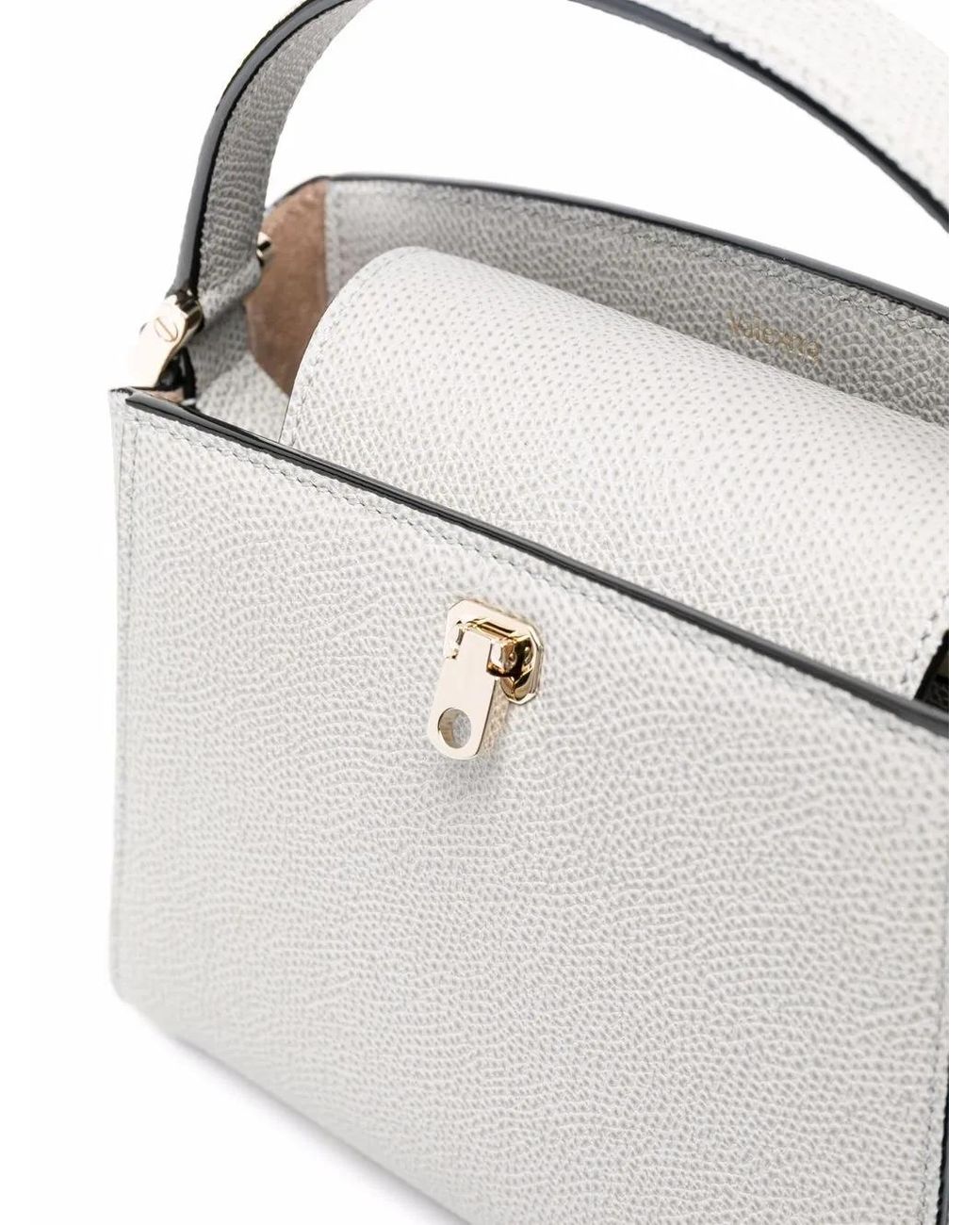 Valextra White Brera Mini-Tasche