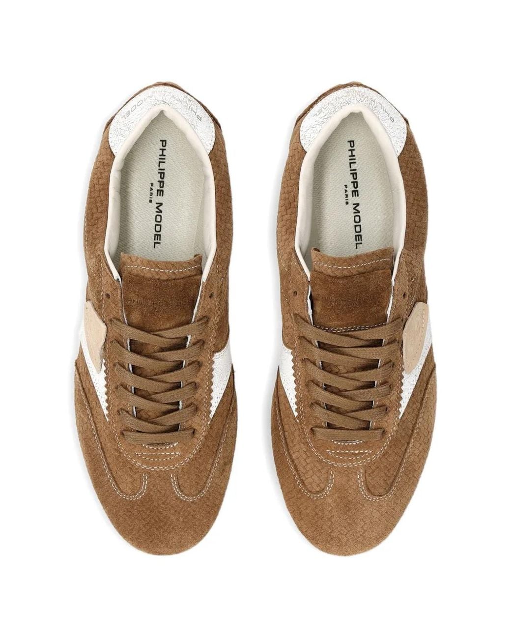 Philippe Model Brown Planche Sneakers