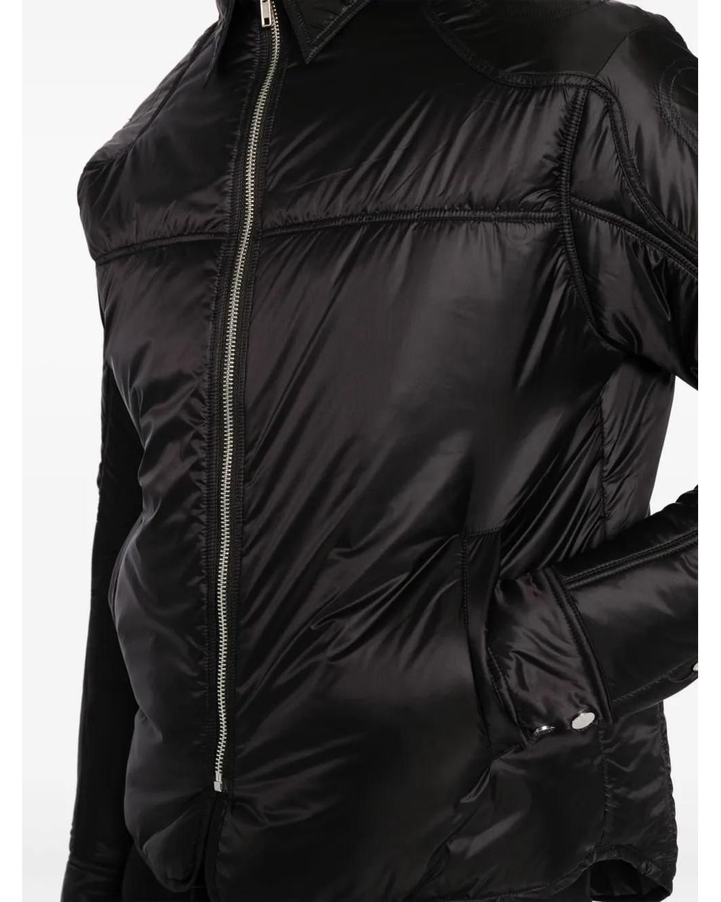 GmbH Black Padded Shirt Jacket for men