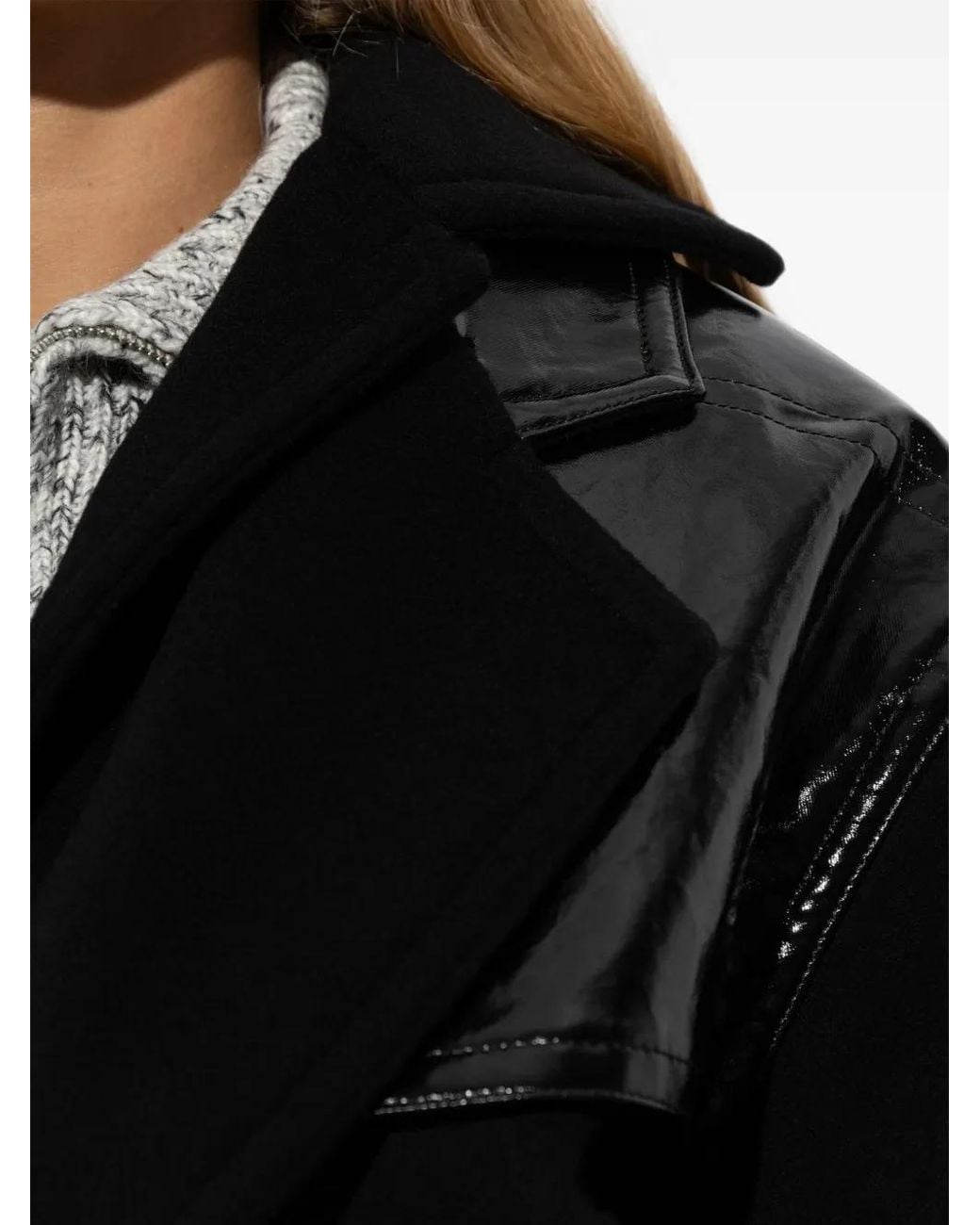 Isabel Marant Black Epia Double-Breasted Jacket