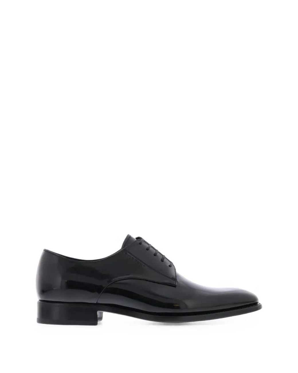 Givenchy White Almond-Toe Derby Shoes for men
