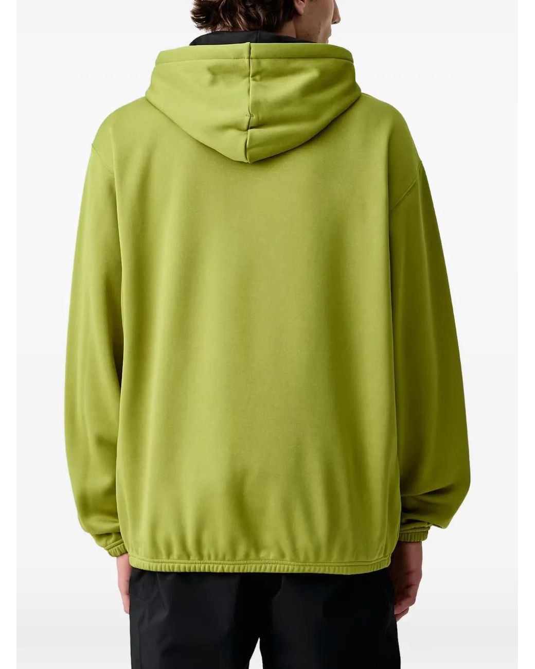 Oakley Green Rider Phantom Logo-Print Drawstring Hoodie for men