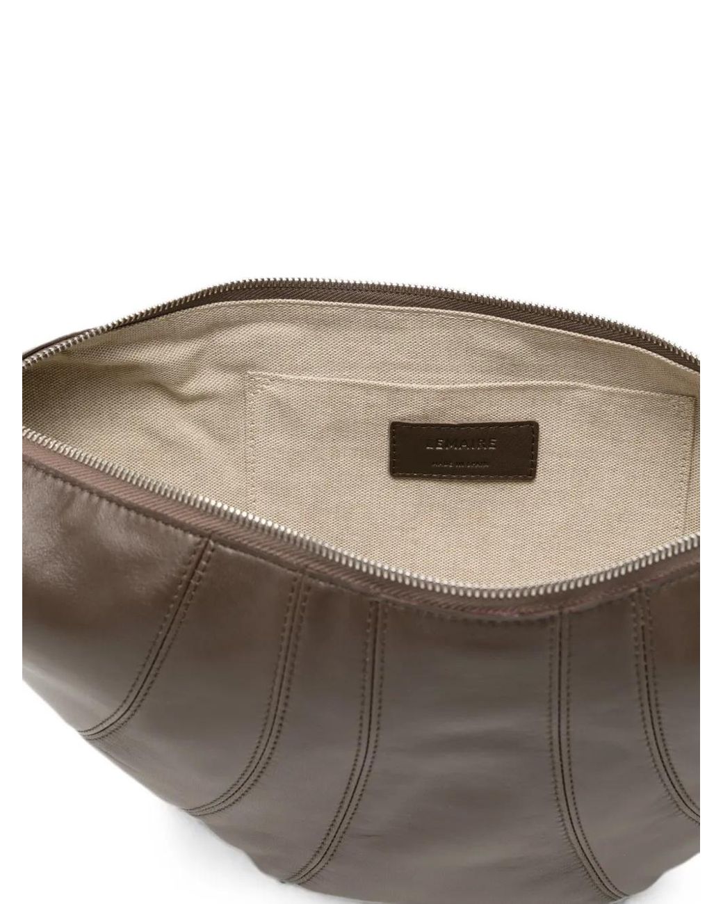Lemaire Metallic Medium Croissant Bag