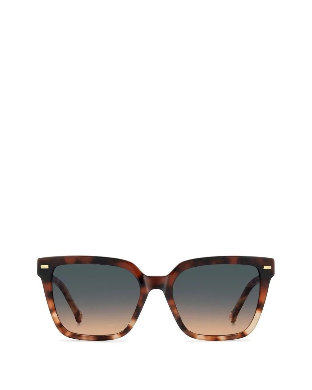 Carolina Herrera Black Lunettes De Soleil À Monture Carrée
