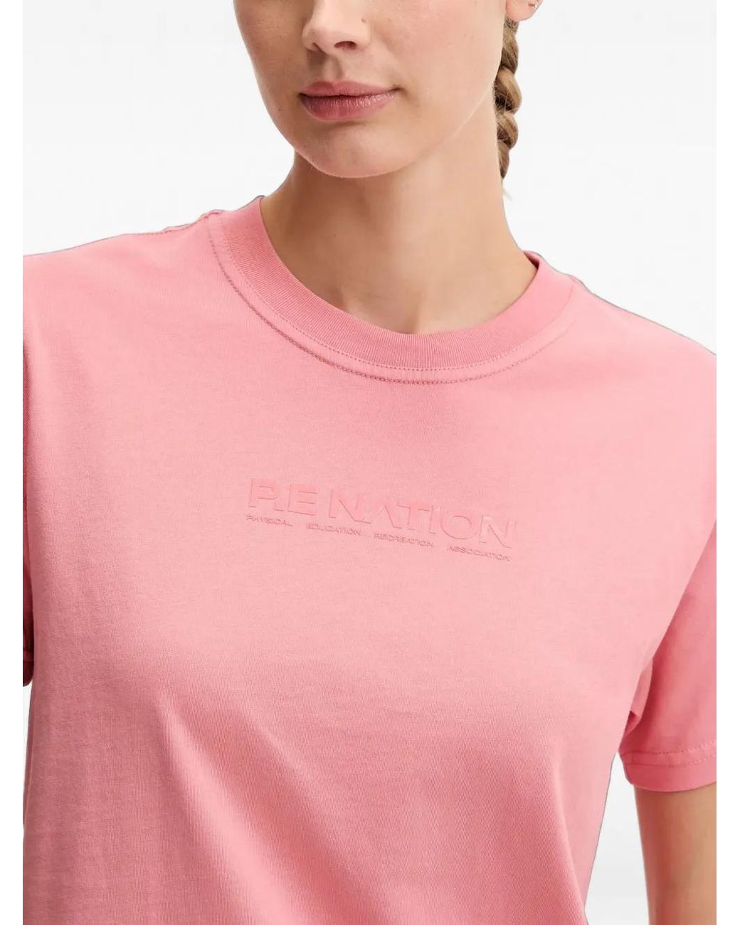 P.E Nation Pink Rewind T-Shirt