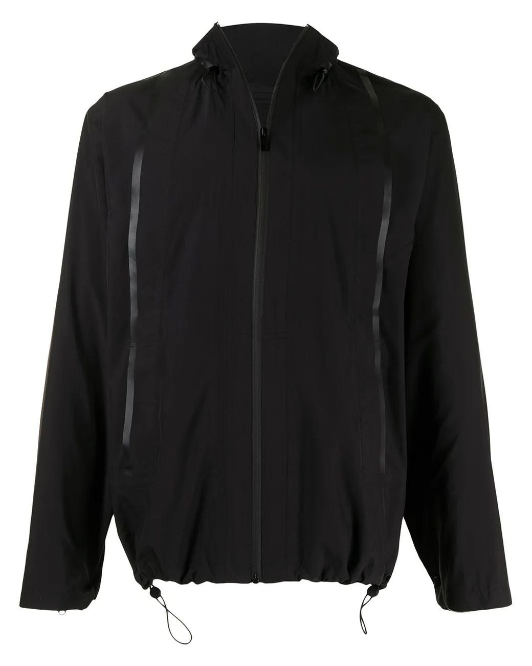 3.1 Phillip Lim Black Drawstring-Fastening Jacket for men