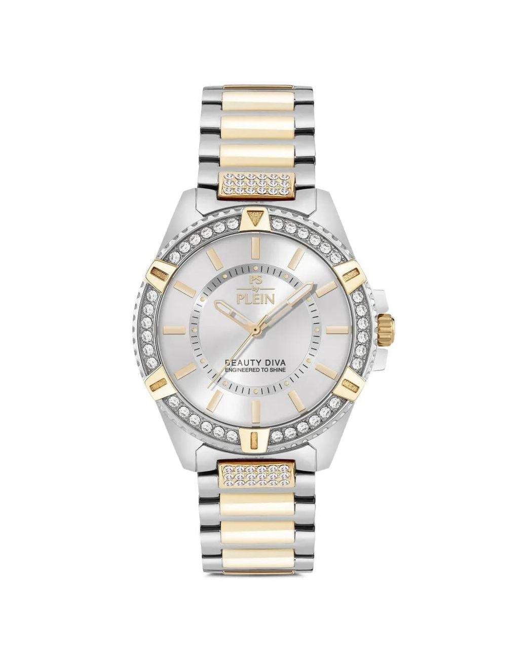 Philipp Plein Metallic Montre Beauty Diva 40 Mm