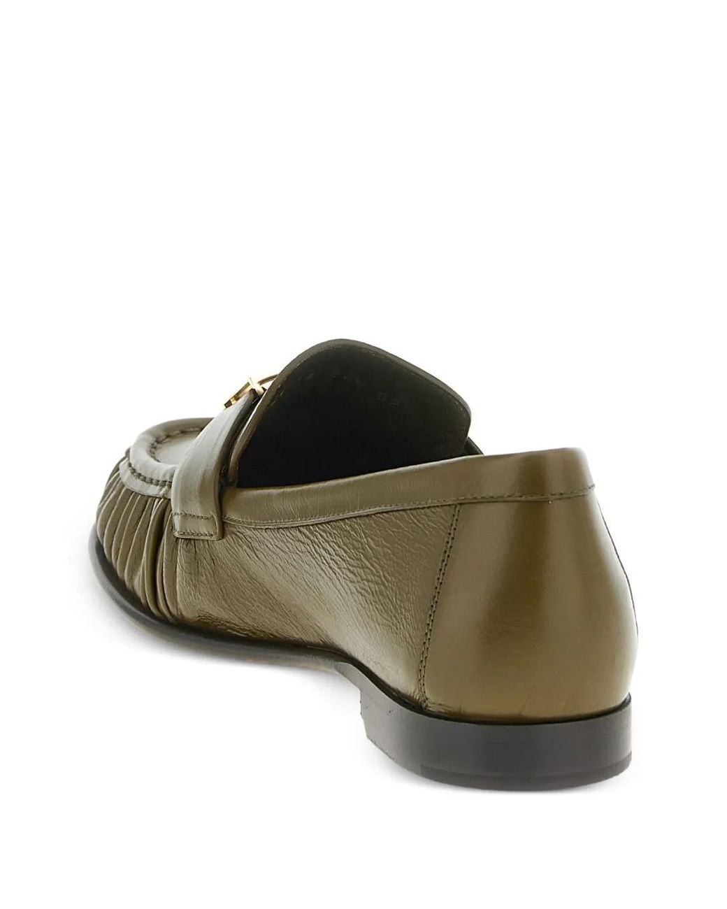 Fendi Green Loafers