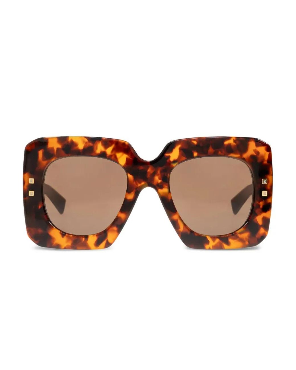 Balmain Brown B-Bold Sonnenbrille