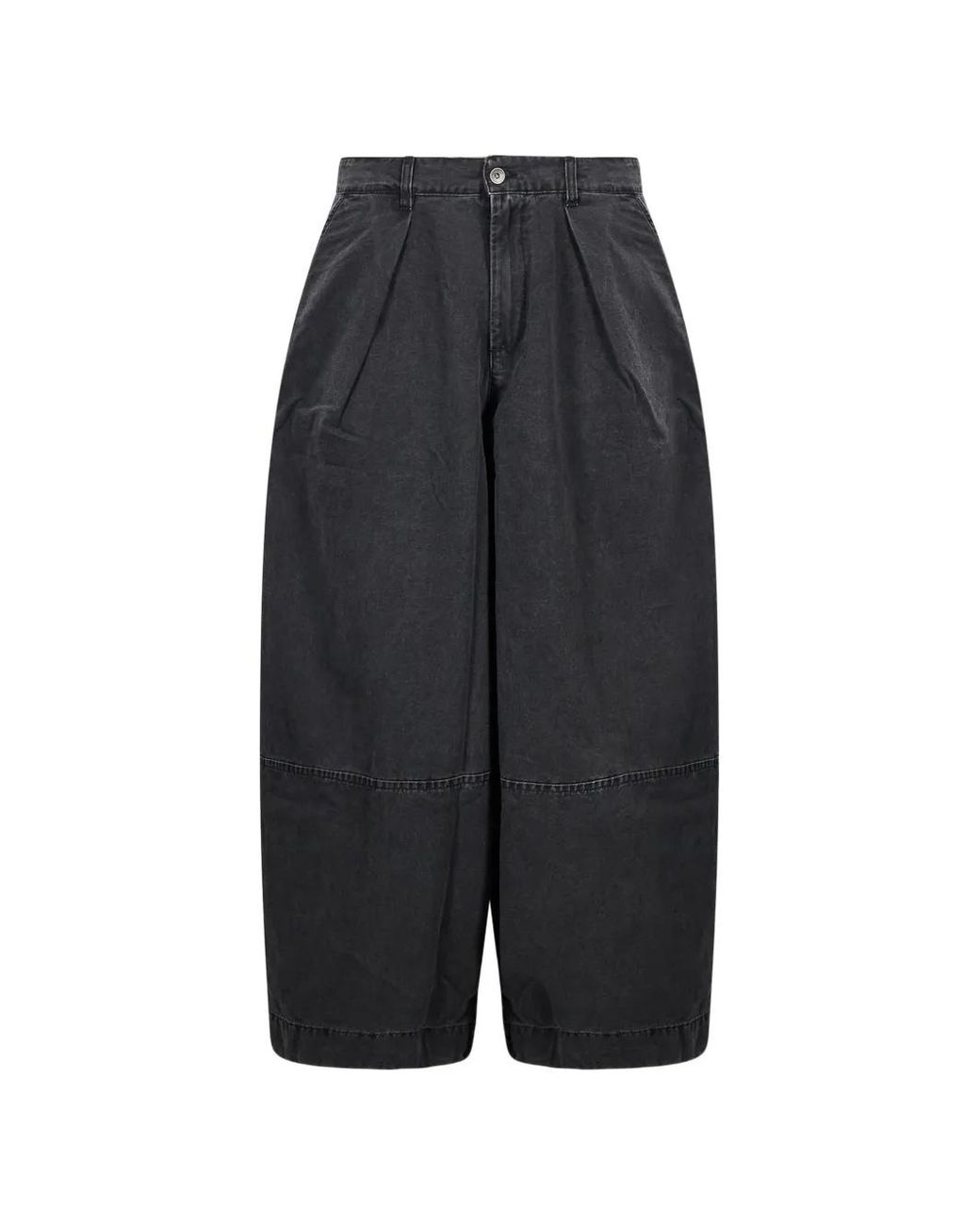 YMC Blue Deadbeat Cropped Trousers for men