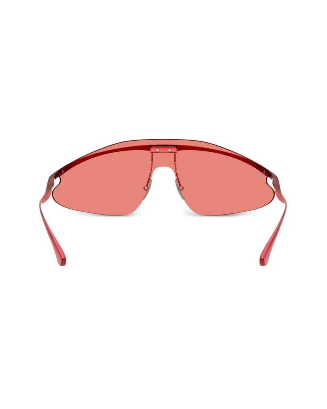 Ferrari Pink Mask-Frame Sunglasses