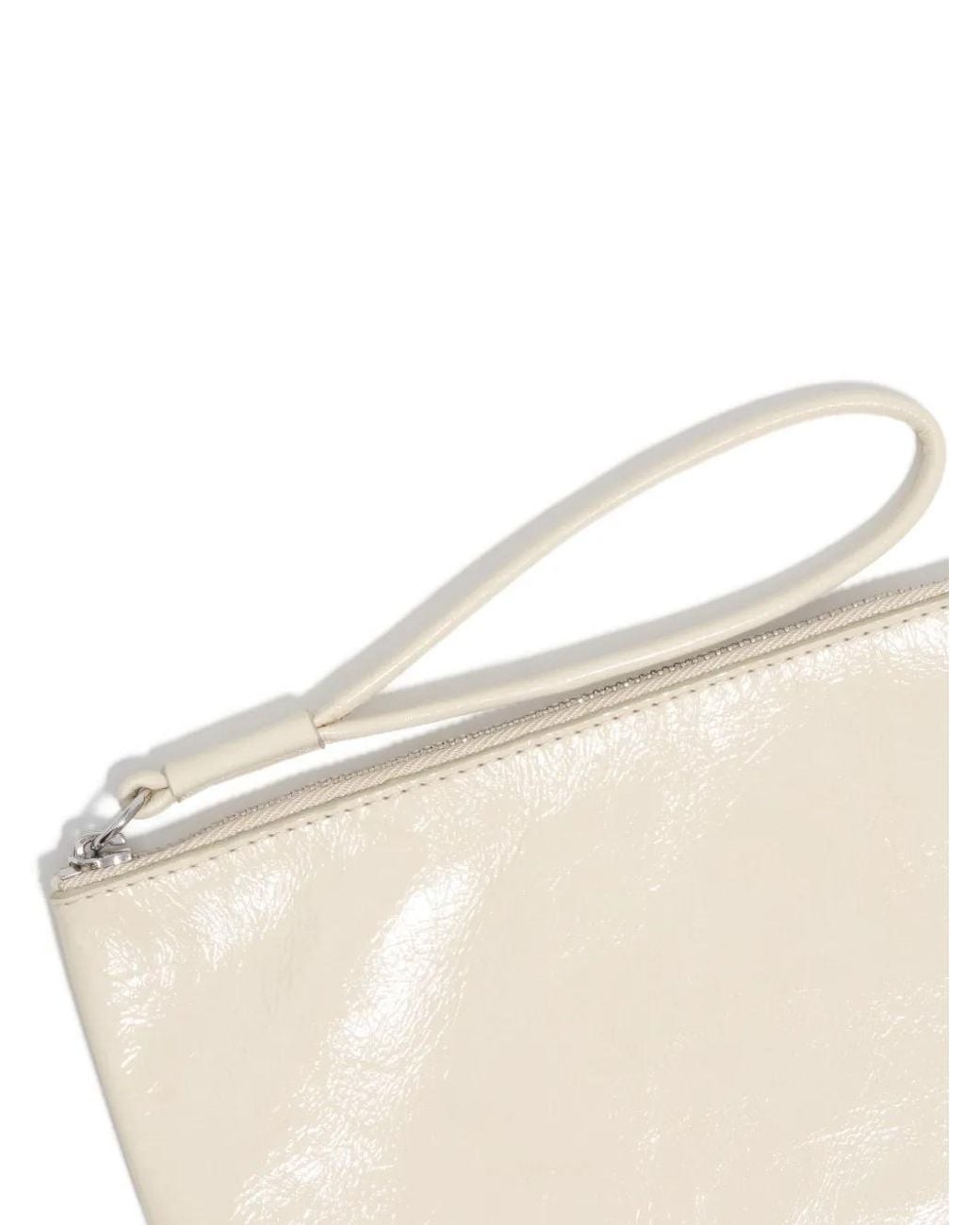 Bimba Y Lola Natural Zipped Leather Wallet