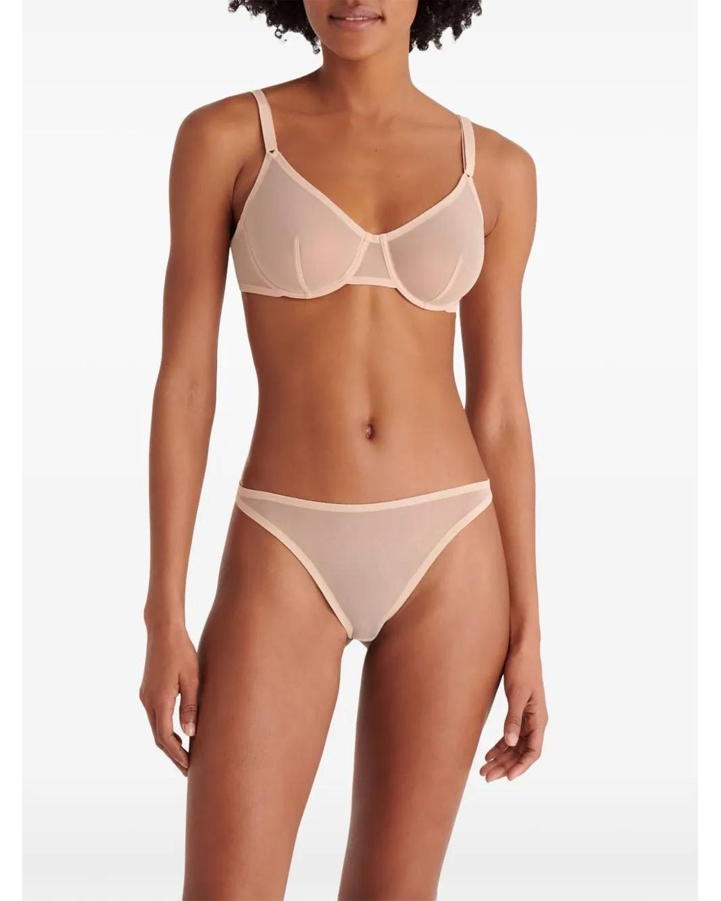 Eres Polyamide/Spandex/Elastane in het Natural