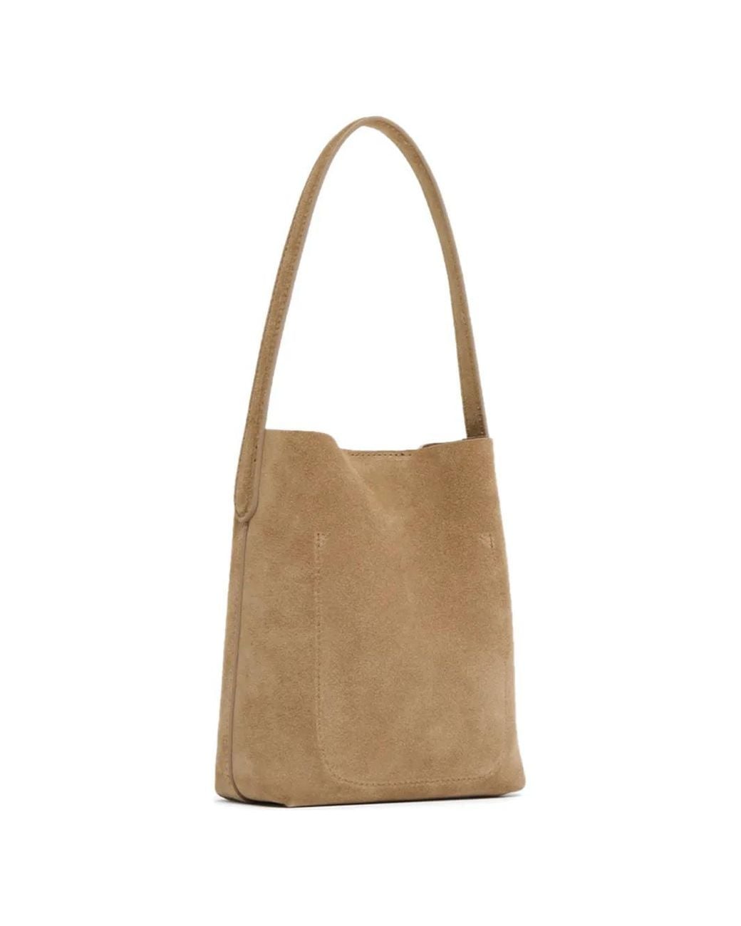 Mansur Gavriel Natural Everyday Cabas Suede Tote Bag