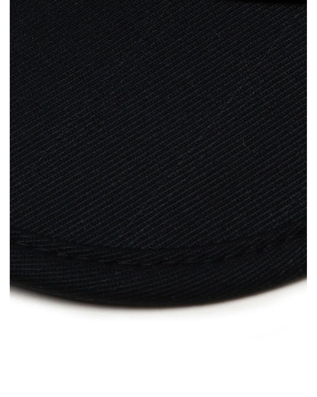Adererror Black Langle Embroidered Baseball Cap
