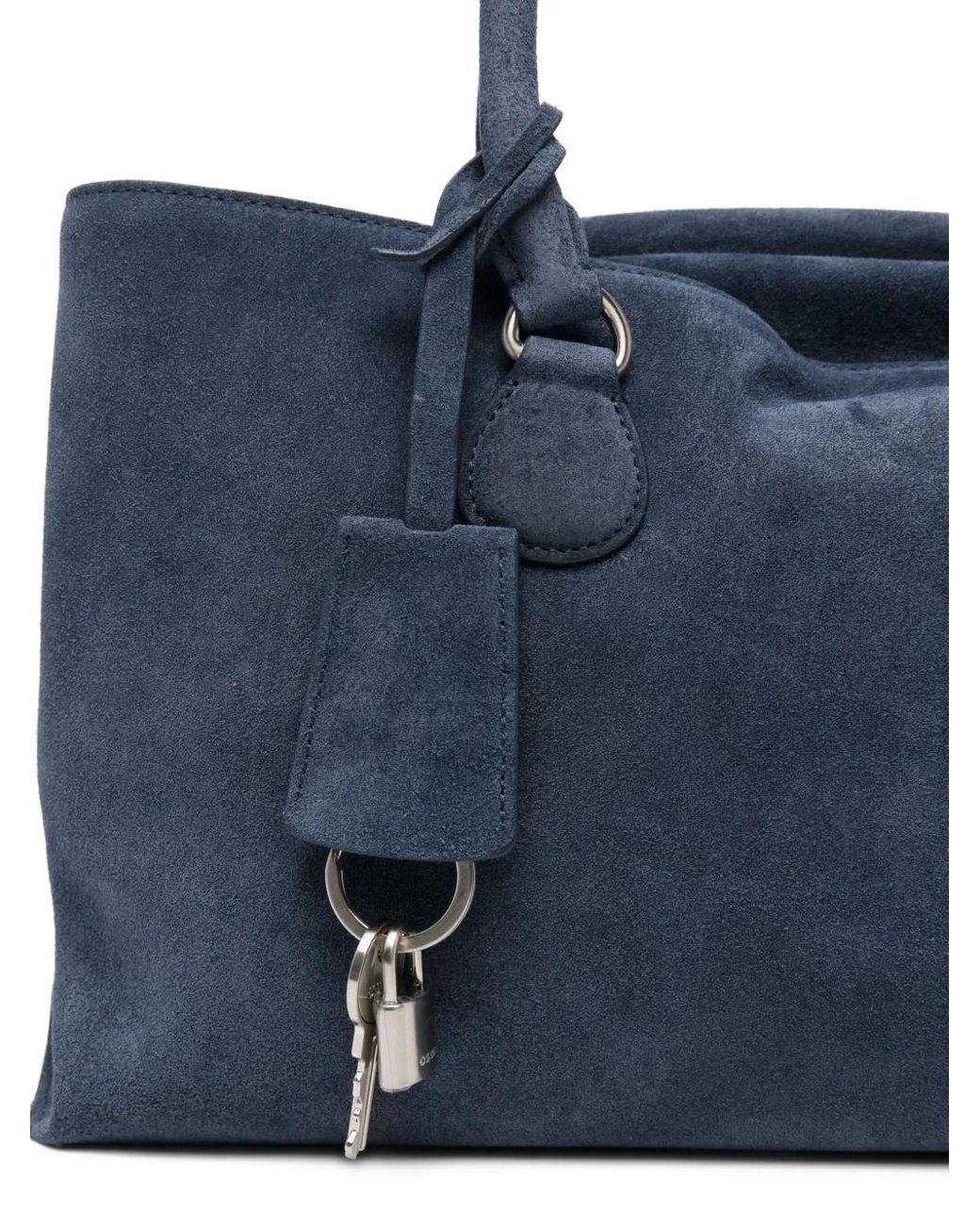 バッグ OSOI SHELL BROT (NAVY) OSOI Shell Brot Top Handle Tote Bag in Blue | Lyst