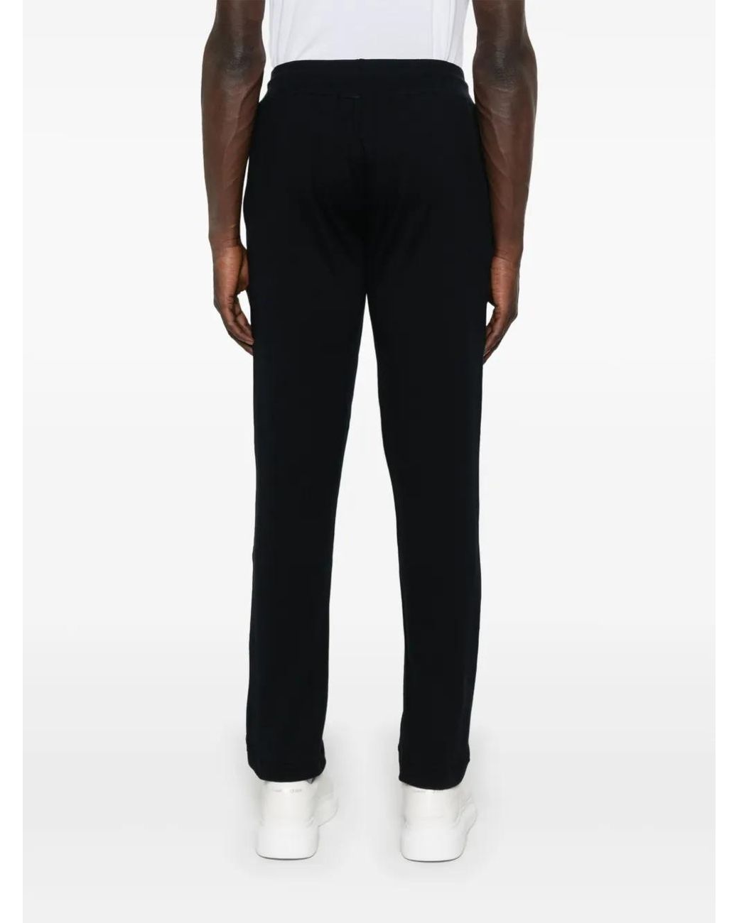 Kiton Black Tapered Trousers for men