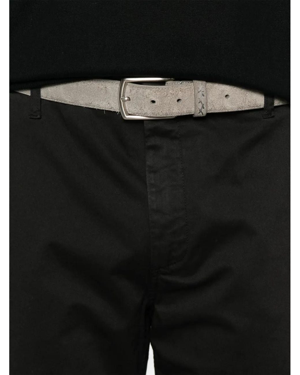 Dondup Black Zyan Trousers for men
