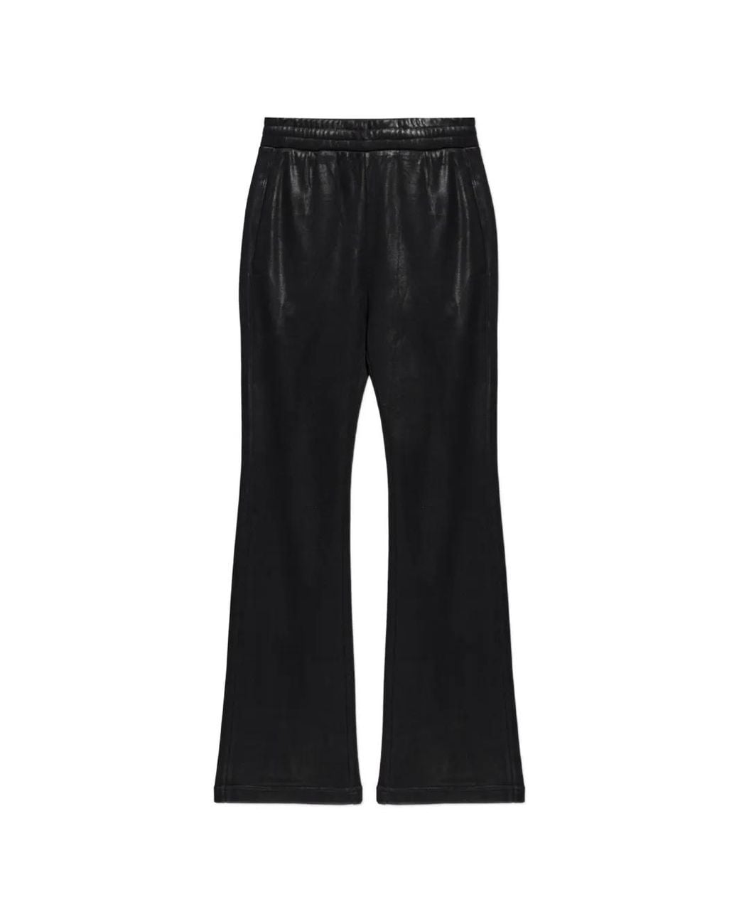 DIESEL Black P-Glossy Track Pants for men