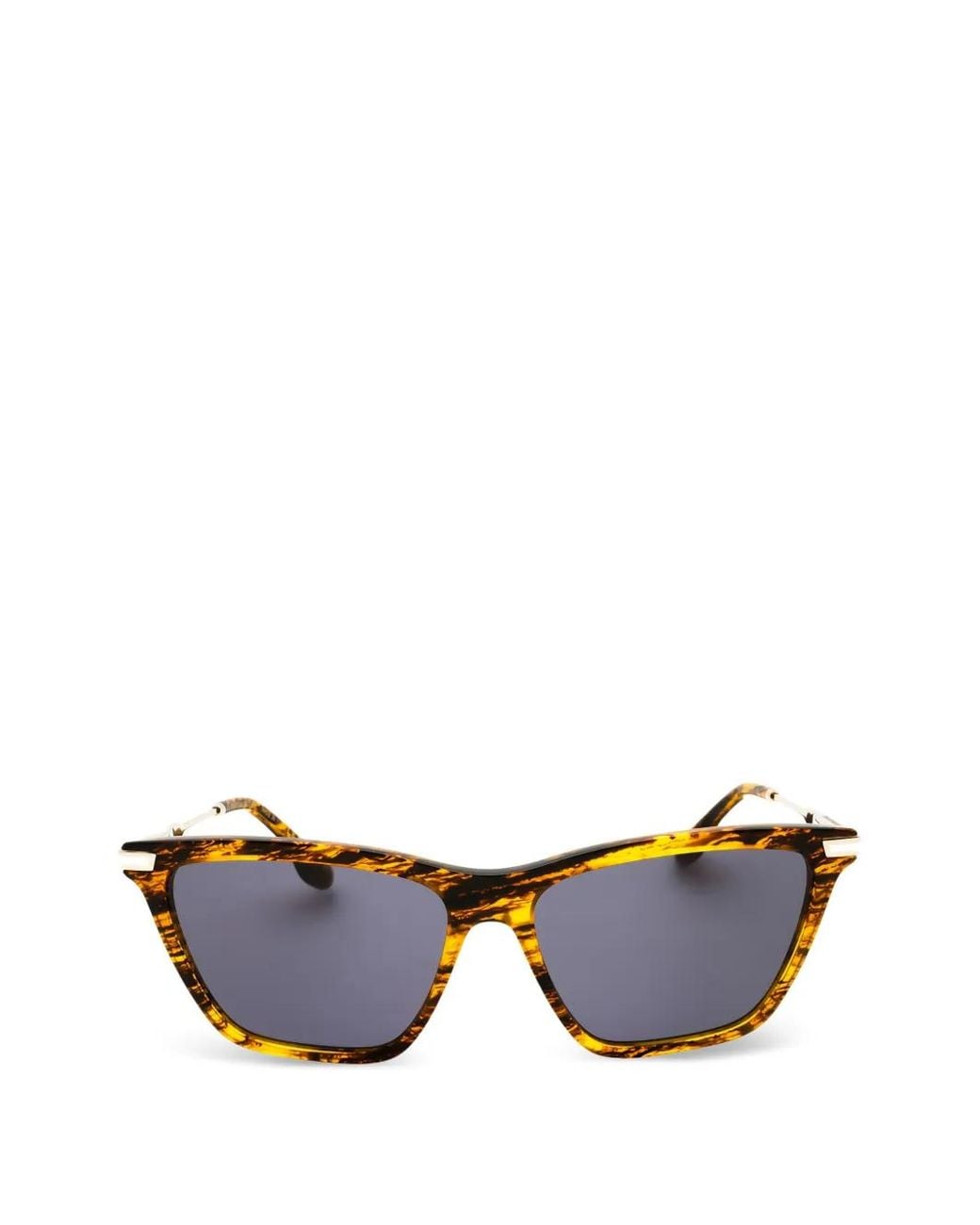 Victoria Beckham Blue Cat-Eye-Frame Sunglasses