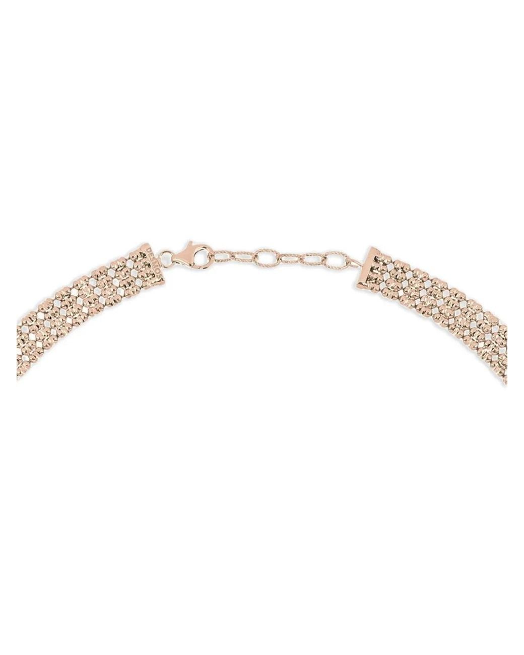 Desmo Metallic Infinity Necklace