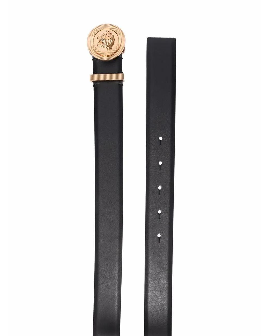 Versace Black Belts for men