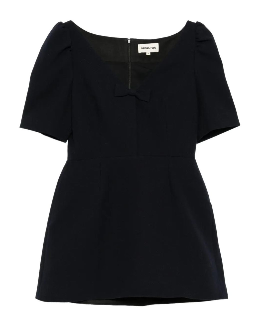 ShuShu/Tong Wollen Jurk in het Black