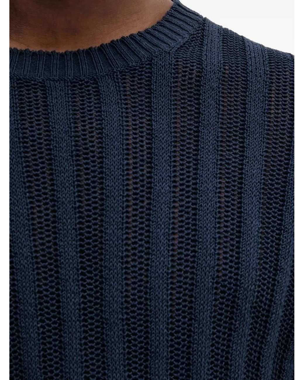 Pull Côtelé En Cachemire Barena pour homme en coloris Blue