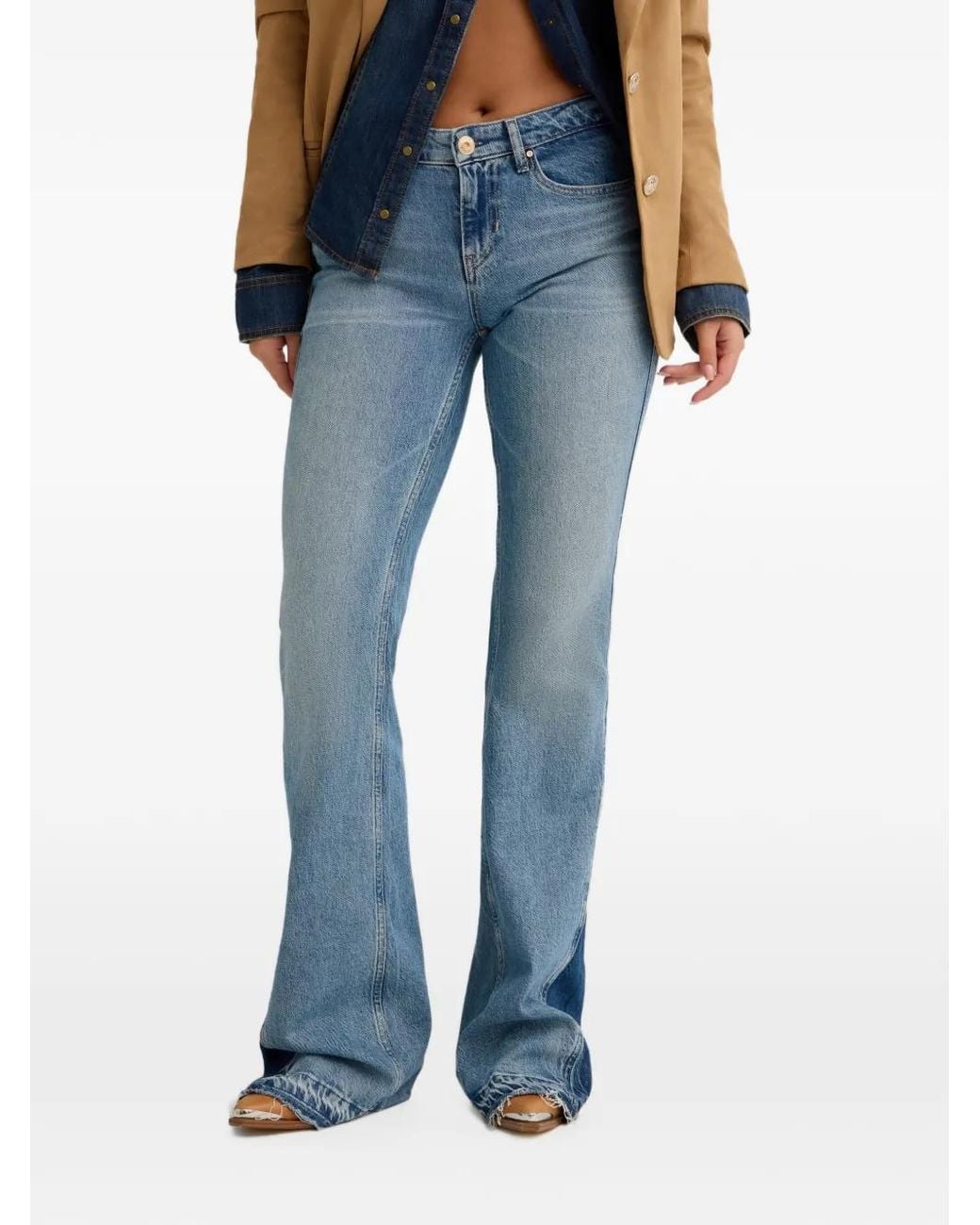 Guess Blue The B Jean Low Rise