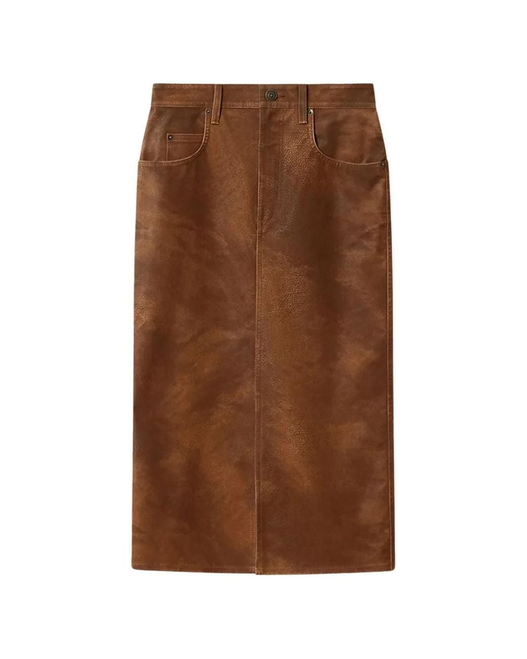 Isabel Marant Brown Bisane Skirt