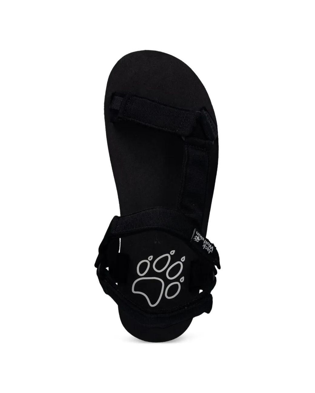 Jack Wolfskin White Taiga Touch-Strap Sandals for men
