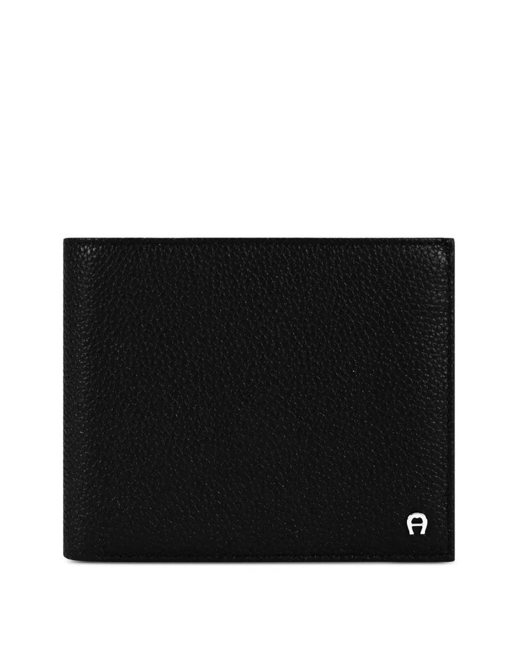 Aigner Black Portefeuille Mica Combination for men