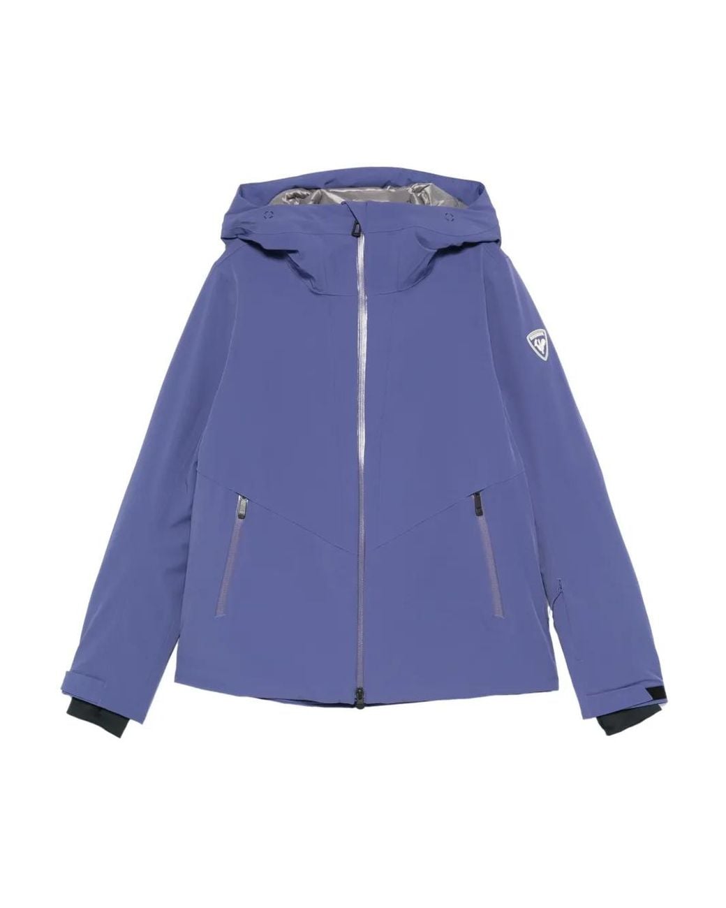 Rossignol Blue Hooded Zip-Front Jacket