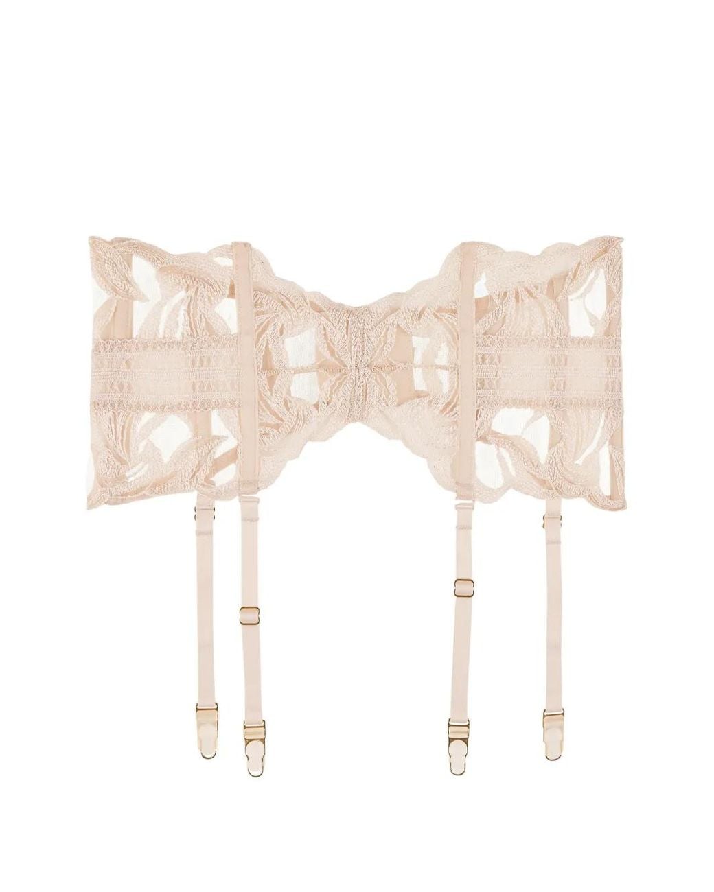 Aubade Natural Into The Groove Suspender Belt