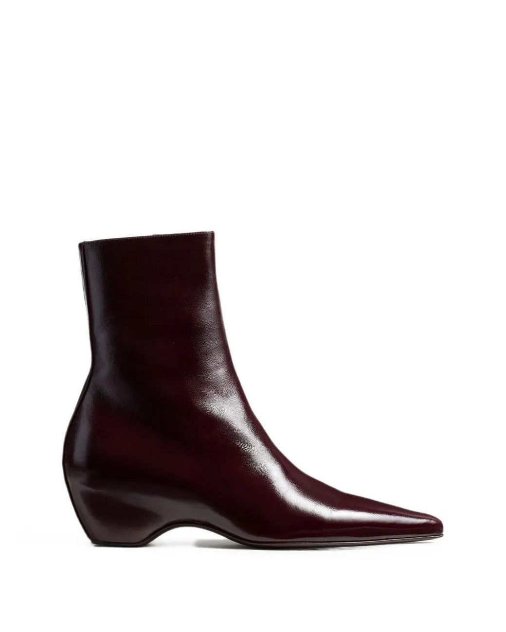 Khaite Brown Sybil Ankle Boots